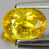 Yellow Sapphire Oval Shape 8.2 x 6.1 Mm. 1.84 Ct. Natural Gemstone Thailand