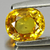 Yellow Sapphire 1.47 Ct. Oval Shape 6.9 x 6 Mm. Natural Gemstone From Thailand