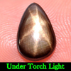 Black Star Sapphire 6 Rays 2.17 Ct. Pear Cabochon 10.1 x 6.8 Mm. Natural Gem Black Star Sapphire 6 Rays 2.17 Ct. Pear Cabochon 10.1 x 6.8 Mm. Natural Gem