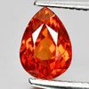 Orange Sapphire 1.06 Ct. Certified VVS Oval 4.75 x 6.56 Mm. Natural Gem Tanzania
