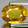 Yellow Sapphire1.58 Ct. Oval Shape 8.1 x 6.2 x 3.3 Mm. Natural Gemstone Thailand
