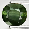 Green Sapphire 1.16 Ct. Oval 6.8 x 6.2 Mm. Natural Gemstone Thailand Heated Only Green Sapphire 1.16 Ct. Oval 6.8 x 6.2 Mm. Natural Gemstone Thailand Heated Only