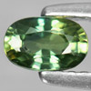 Natural Gem 0.56 Ct. Oval Shape Yellowish Green Sapphire Thailand Natural Gem 0.56 Ct. Oval Shape Yellowish Green Sapphire Thailand