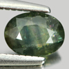 0.54 Ct. Good Oval Natural Gemstone Bluish Green Sapphire Thailand 0.54 Ct. Good Oval Natural Gemstone Bluish Green Sapphire Thailand