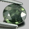 0.76 Ct. Charming Oval Natural Gem Bluish Green Sapphire Thailand