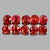 Red Songea Sapphire Round Shape 2.9 x 2.9 Mm. 1.43 Ct. 10 Pcs. Natural Gems Red Songea Sapphire Round Shape 2.9 x 2.9 Mm. 1.43 Ct. 10 Pcs. Natural Gems
