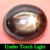 5.75 Ct. Oval Cabochon Natural Gem Black Star Sapphire 6 Rays 5.75 Ct. Oval Cabochon Natural Gem Black Star Sapphire 6 Rays