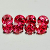 Red Sapphire 1.27 Ct. 8 Pcs. VS Round Shape 3.2 Mm. Natural Gemstones Tanzania Red Sapphire 1.27 Ct. 8 Pcs. VS Round Shape 3.2 Mm. Natural Gemstones Tanzania