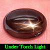 3.56 Ct. Good Oval Cabochon Natural Gem Black Star Sapphire 6 Rays 3.56 Ct. Good Oval Cabochon Natural Gem Black Star Sapphire 6 Rays
