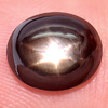 Black Star Sapphire 6 Rays 4.00 Ct. Oval Cabochon 9.5 x 8 Mm. Natural Gemstone Black Star Sapphire 6 Rays 4.00 Ct. Oval Cabochon 9.5 x 8 Mm. Natural Gemstone