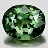 Green Sapphire 1.63 Ct. Clean Oval 7.6 x 6.3 Mm Natural Gemstone Heated Thailand