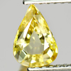 Yellow Sapphire 0.98 Ct. Pear Shape 7.6 x 5.2 Mm. Natural Gem Heated Ceylon
