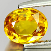 Yellow Sapphire 1.05 Ct. Oval Shape 6.4 x 5.2 Mm. Natural Gemstone Ceylon