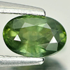 0.60 Ct. Delightful Natural Gem Yellowish Green Sapphire Oval Shape