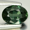 0.64 Ct. Natural Gemstone Green Sapphire From Thailand Oval Shape 5.8 x 4.2  Mm.