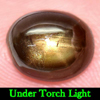 2.85 Ct. Alluring Oval Cab Natural Gem 6 Rays Golden Star Sapphire Thailand