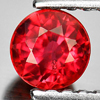0.62 Ct. Round Shape 4.5 Mm. Natural Gemstone Red Songea Sapphire Tanzania