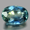 0.77 Ct. Oval Natural Gem Greenish Blue Sapphire Madagascar