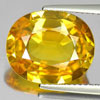 Yellow Sapphire Certified 7.93 Ct. Clean Oval 11.37 x 13.69 Mm. Natural Thailand Yellow Sapphire Certified 7.93 Ct. Clean Oval 11.37 x 13.69 Mm. Natural Thailand