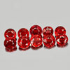 Red Sapphire 1.53 Ct. 10 Pcs. Natural Gemstones Round Shape From Songea Tanzania