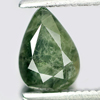 0.85 Ct. Pear Natural Gem Green Sapphire From Thailand 0.85 Ct. Pear Natural Gem Green Sapphire From Thailand