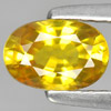 Yellow Sapphire 1.04 Ct. Oval Shape 7 x 4.7 Mm. Natural Gemstone Heated Thailand