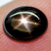 1.49 Ct. Shinning Natural Black Star Sapphire 6 Rays Gemstone Oval Cabochon 1.49 Ct. Shinning Natural Black Star Sapphire 6 Rays Gemstone Oval Cabochon