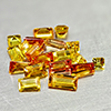 Natural Orange Yellow Sapphire 2.23 Ct. 19 Pcs Mixed Shape 4.5 x 2.1 Mm Gemstone