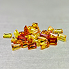 Natural Orange Yellow Sapphire 3.40 Ct. 28 Pcs Mixed Shape 3.9 x 2.3 Mm Gemstone