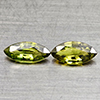 Natural Green Sapphire 0.84 Ct. 2 Pcs Marquise Shape 7 x 3.5 Mm Gemstones