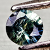 Natural Fancy Color Sapphire 0.31Ct. Round Diamand Cut 4 Mm Gemstones