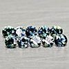 Natural Fancy Color Sapphire 0.74 Ct. 10 Pcs Round Diamand Cut 2.7 Mm Gemstones
