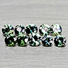 Natural Fancy Color Sapphire 0.93 Ct. 10 Pcs Round Diamand Cut 2.8 Mm Gemstones