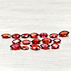 Natural Orangish Red Songea Sapphire 2.53 Ct. 17 Pcs Marquise Shape Gemstones