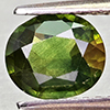 Natural Yellowish Green Sapphire 1.24 Ct. Oval Shape 7.1 x 6.1 Mm Gemstones