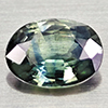 Natural Greenish Blue Sapphire 0.75 Ct. Oval Shape 6.9 x 5 Mm Gemstone