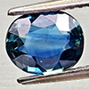 Natural Blue Sapphire 1.46 Ct. Oval Shape 7.6 x 6.2 Mm Gemstone From Thailand