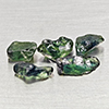 Natural Unheated Greenish Blue Sapphire 4.48 Ct. 5 Pcs Rough Shape Gemstones