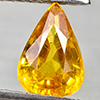 Natural Yellow Sapphire 1.08 Ct. Pear Shape 7.5 x 5.2 Mm Gemstone From Thailand