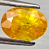 Natural Yellow Sapphire 1.56 Ct. Oval Shape 7.4 x 5.5 Mm Gemstone From Thailand