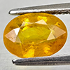 Natural Yellow Sapphire 1.88 Ct. Oval Shape 8.1 x 5.9 Mm Gemstone From Thailand