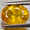 Natural Yellow Sapphire 1.90 Ct. Oval Shape 8 x 6 Mm Gemstone From Thailand