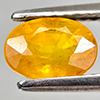 Natural Yellow Sapphire 1.45 Ct. Oval Shape 7.1 x 5.1 Mm Gemstone From Thailand