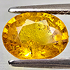 Natural Yellow Sapphire 1.59 Ct. Oval Shape 8 x 6.1 Mm Gemstone From Thailand