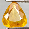 Natural Yellow Sapphire 0.78 Ct. Pear Shape 6.5 x 5.7 Mm Gemstone From Thailand