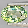 Natural Green Sapphire 0.64 Ct. Oval Shape 6 x 4 Mm Gemstones From Thailand
