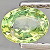 Natural Green Sapphire 0.50 Ct. Oval Shape 5.4 x 4.3 Mm Gemstones From Thailand