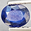 Natural Blue Sapphire 0.47 Ct. Oval Shape 5.2 x 4.3 Mm Gemstones From Thailand