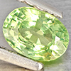 Natural Green Sapphire 0.91 Ct. Oval Shape 5.3 x 3.8 Mm Gemstones From Thailand