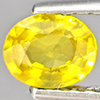 Natural Yellow Sapphire 0.39 Ct. Oval Shape 5 x 4.2 Mm Gemstones From Thailand